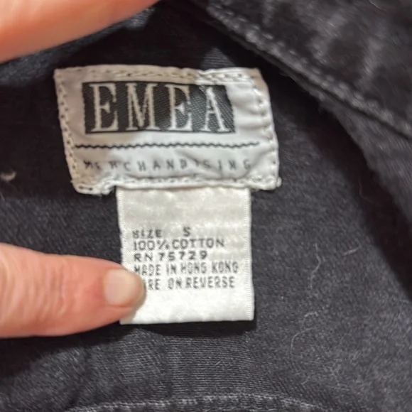 New kids on the block original vintage 1989 denim jacket